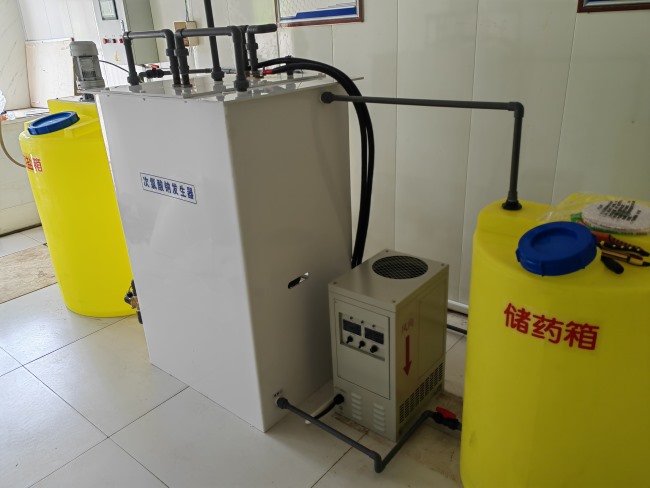 枣庄自来水厂安装现场