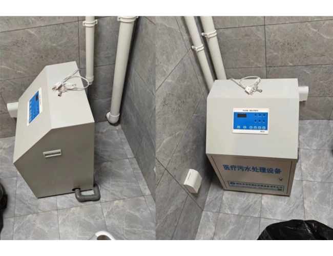 湖北牙科诊所污水器安装现场