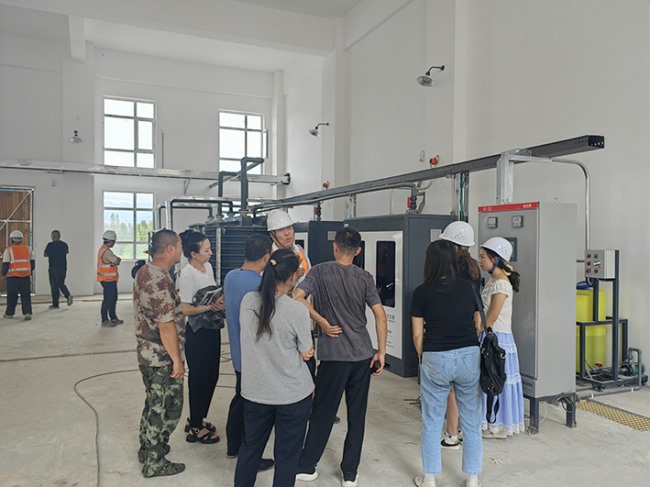 污水厂次氯酸钠发生器安装现场