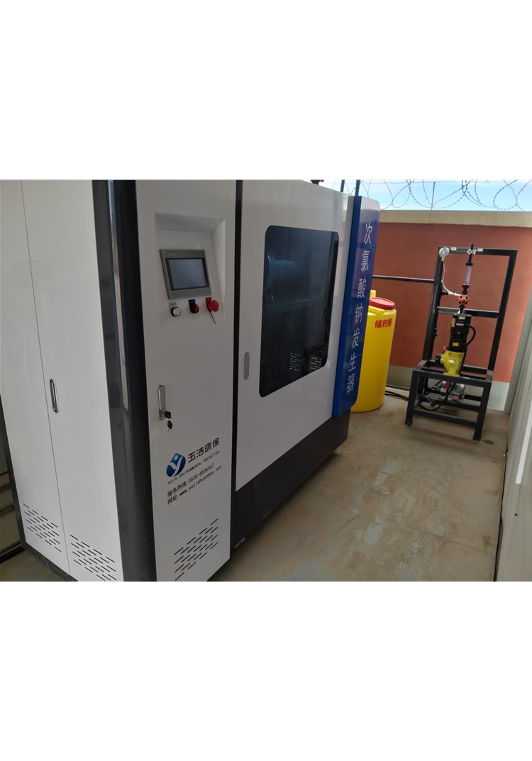 新疆供排水公司次氯酸钠发生器安装现场