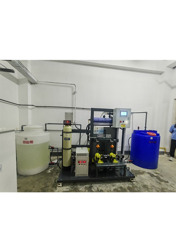 山西医院次氯酸钠发生器安装现场
