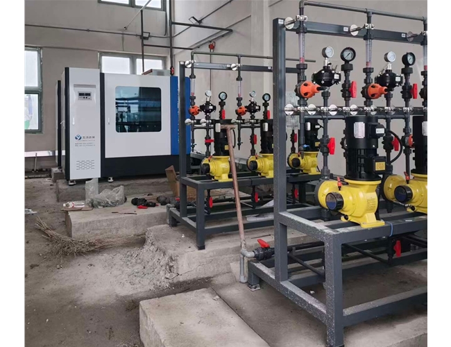 湖南医院次氯酸钠发生器安装现场